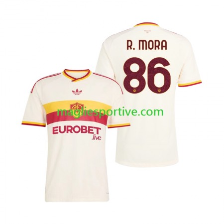 Completo Calcio AS Roma Rodrigo Mora 86 Divisa Trasferta 2026-2027 Completo Calcio AS Roma Rodrigo Mora 86 Divisa Trasferta 2026-2027
